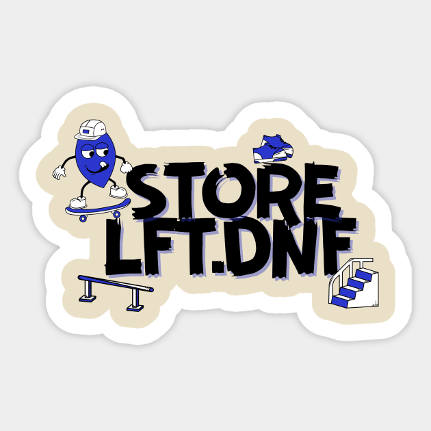 STORE DNF Graffiti shirt Sticker by luke.diggins2303@gmail.com